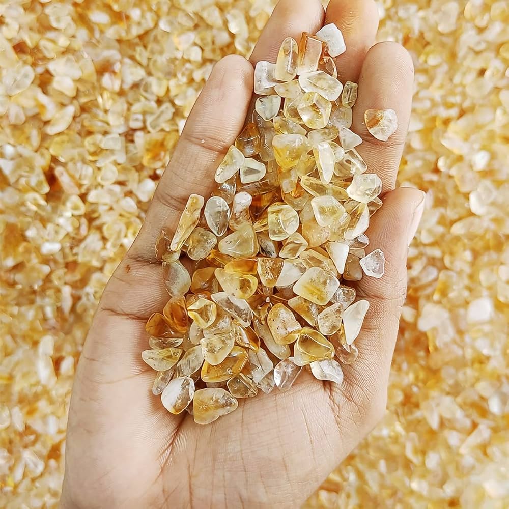 Citrine Chips - 250g Citrine Chips - 250g
